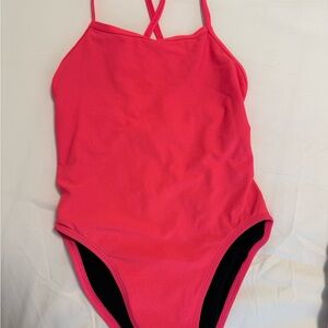 Vibrant Pink One-Piece Swimsuit